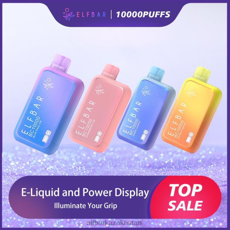 Best Flavor Disposable Vape BC10000 Top Sale ELFBAR Blue Razz Ice 8L86210
