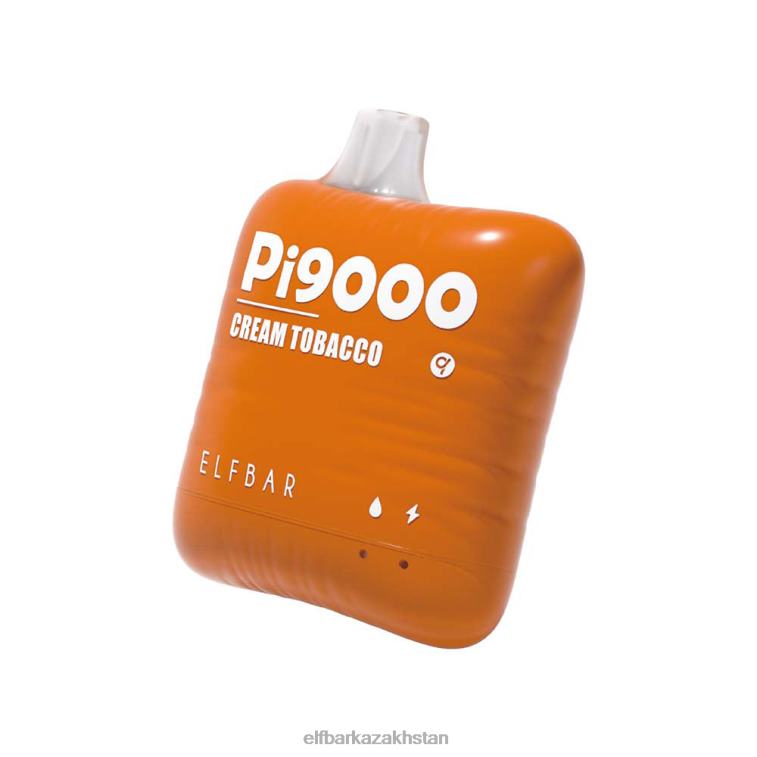 Pi9000 Disposable Vape 9000 Puffs ELFBAR Cream Tobacco 8L862105